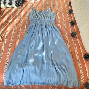 Naked Zebra blue dress